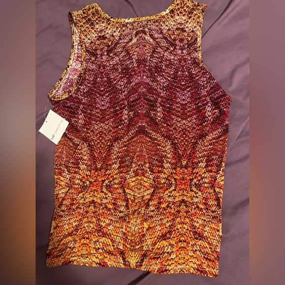 Liz Claiborne Snake Print Tank - Picture 3 of 3